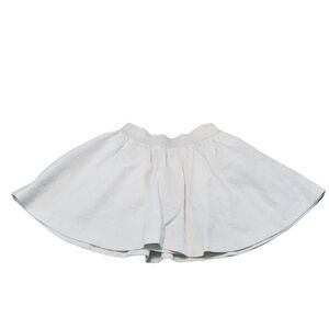 Princess Vera Wang Skirt Size Small White Lined Floral Women's Skater Skirt